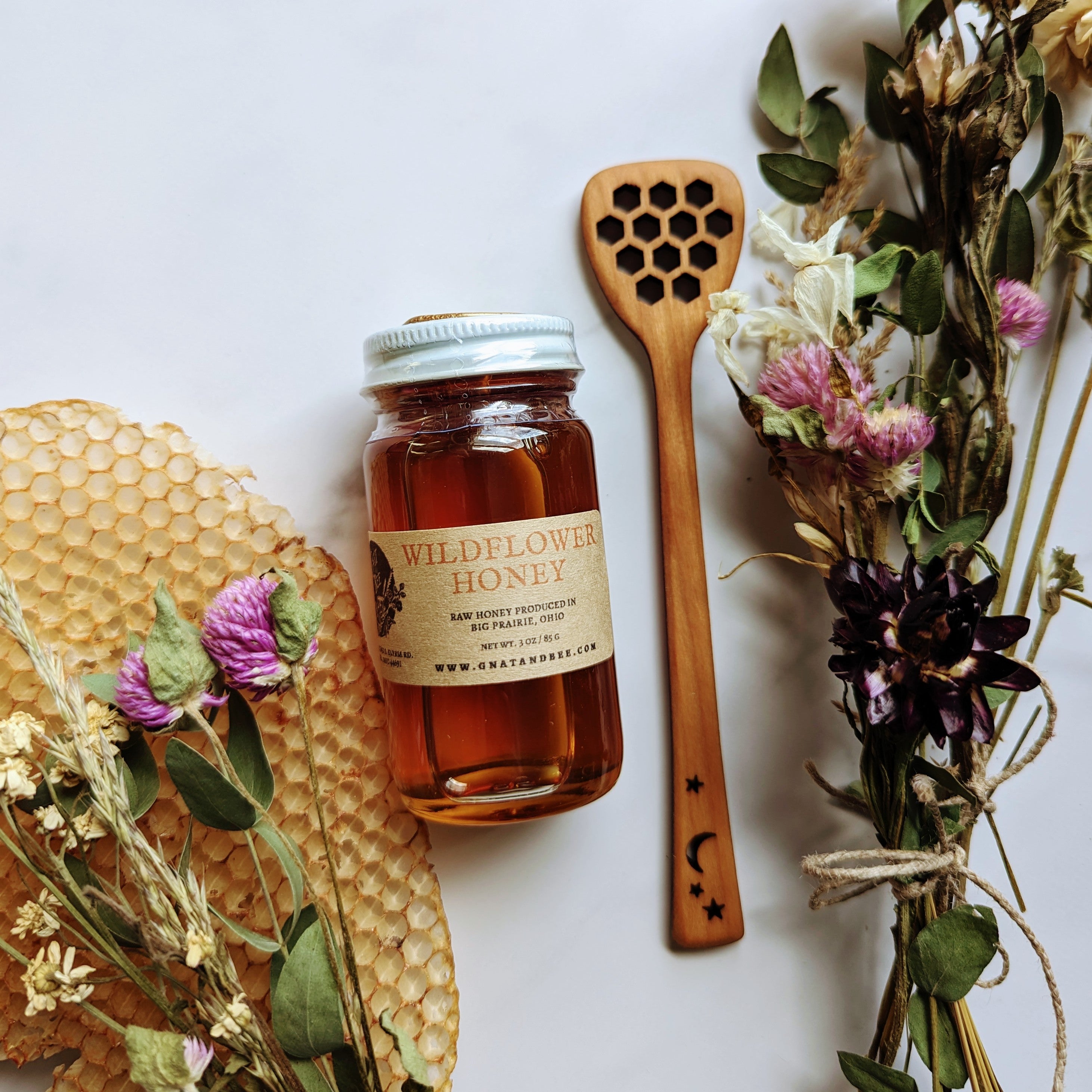 Wildflower Raw Honey Jar