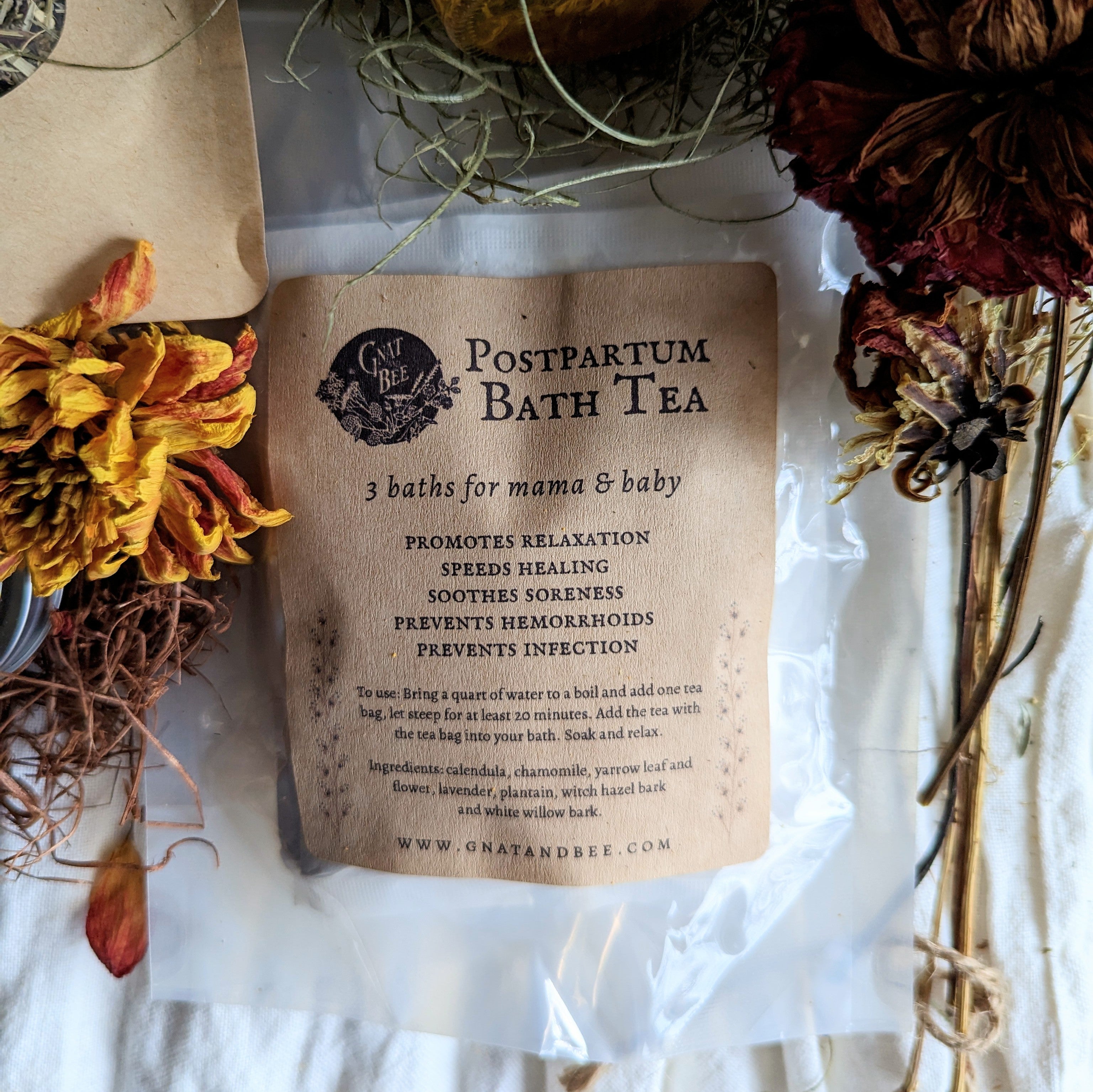 Herbal Birth Box for Mama and Baby